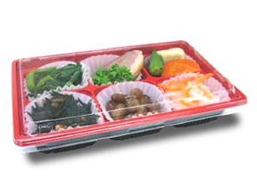 エフピコ、重箱をイメージした耐熱仕切り容器「ＦＴ箱膳」発売